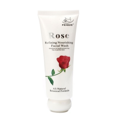 Rose Anti-freckle skin firming facial cleanser for face pore rose cleanser