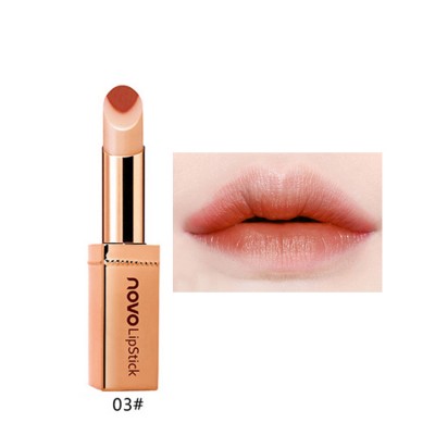 NOVO TRUE COLOR IMAGE LIPSTICK Soft matte lasting 6 color lipstick